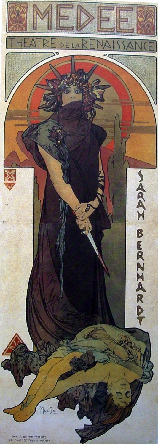 Alfons Mucha - 134, Medea